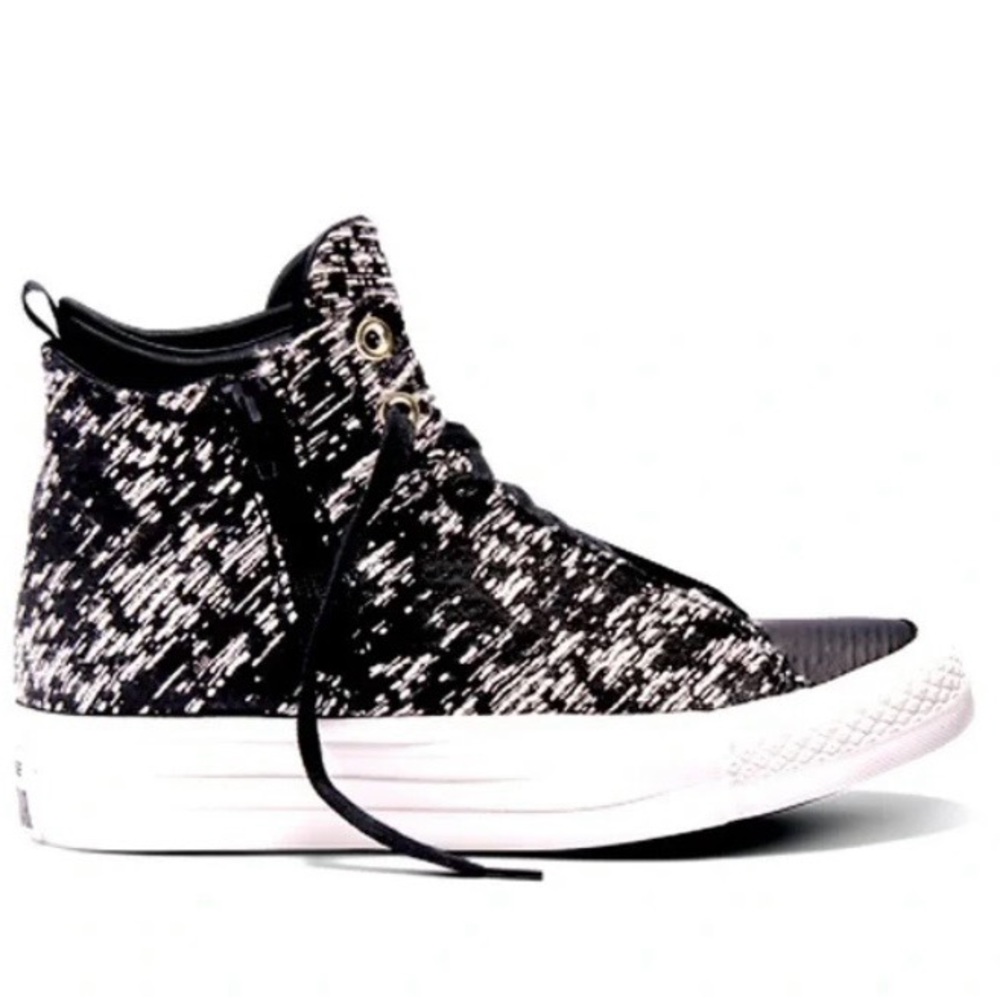 Converse “Selene” winter knit patterned mid-top sneakers • size 11 women’s • new - Picture 11 of 12
